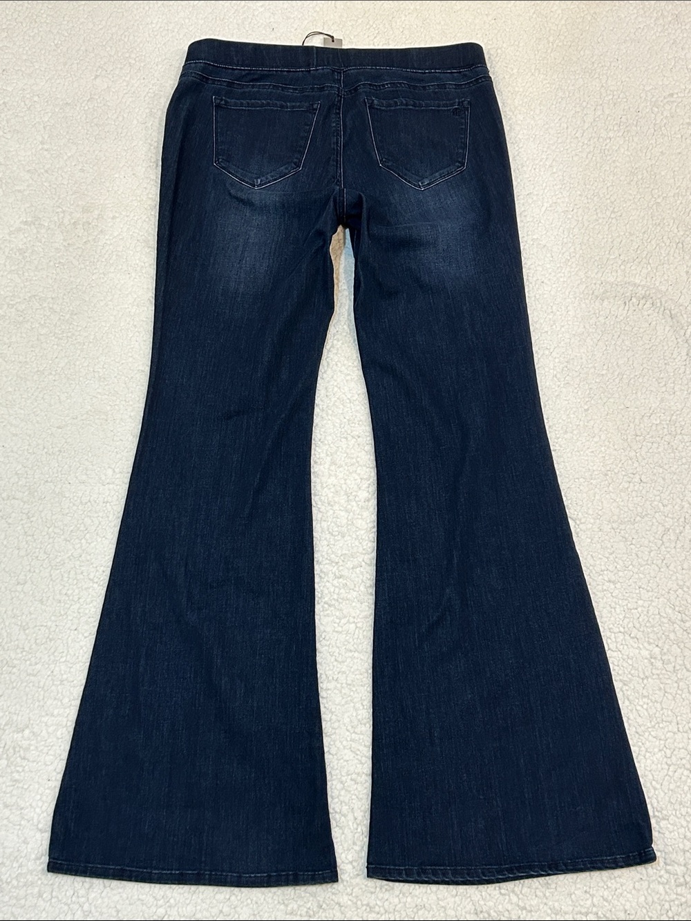 Tractr Pull On Mid Rise Flare Jeans size 31 Dark Wash Western Festival - Picture 2 of 13
